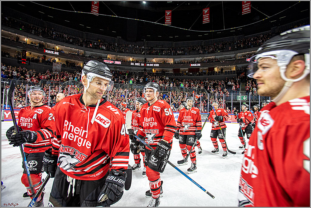 DEL;  Koelner Haie - Schwenninger Wild Wings; Koeln, 20.12.2019